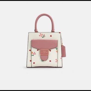 *SOLD* Coach Mini Pepper Heart Petal Crossbody